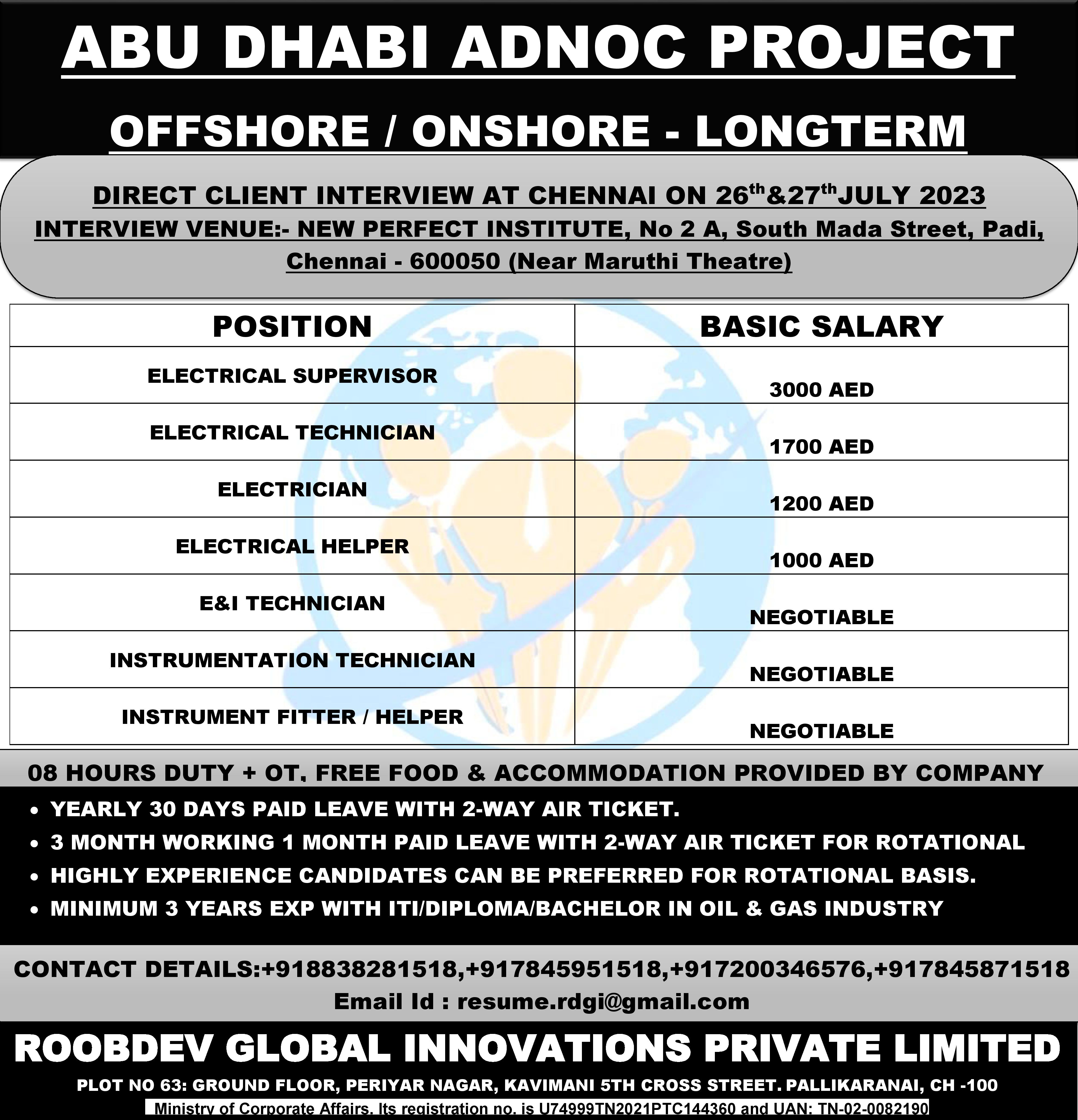 Client Interview for Abu Dhabi