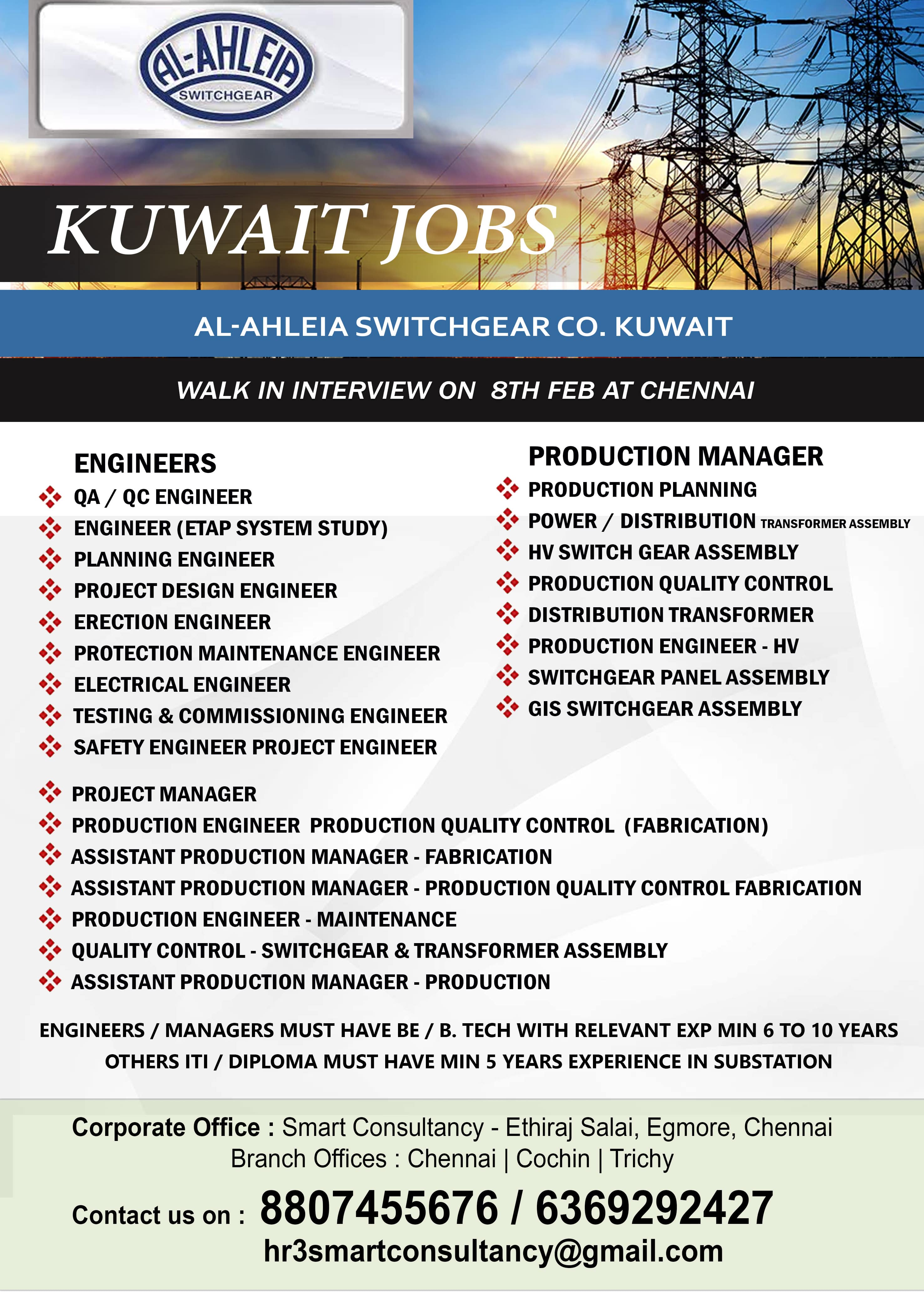 We Are Hiring For Kuwait - Gulf Career