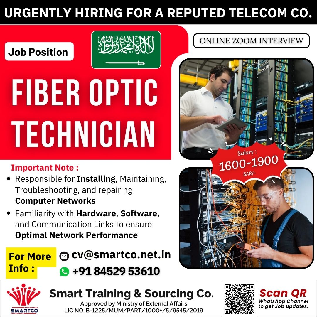 URGENTLY HIRING FOR A REPUTED TELECOM CO.