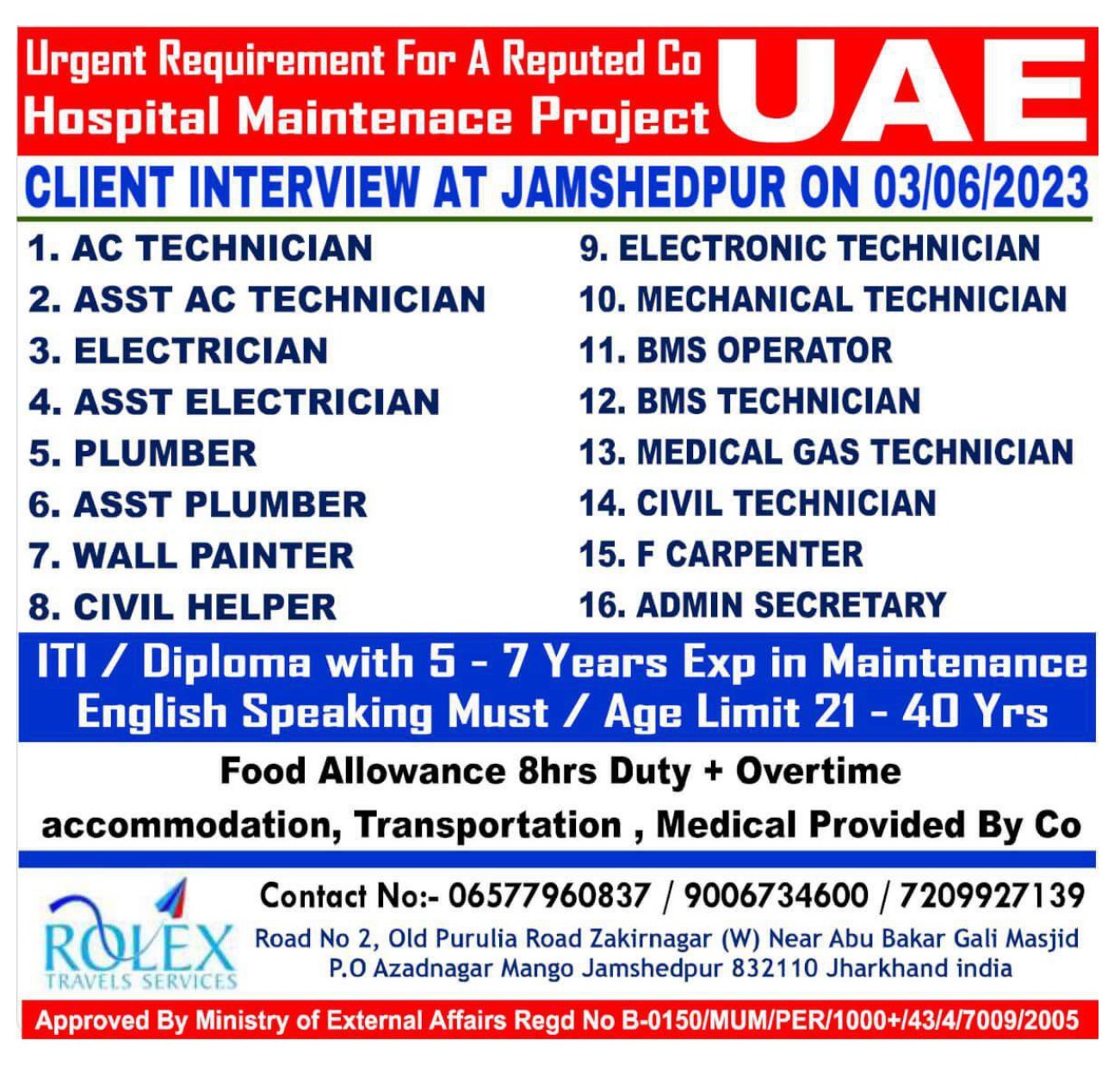 Hospital Maintenance Project