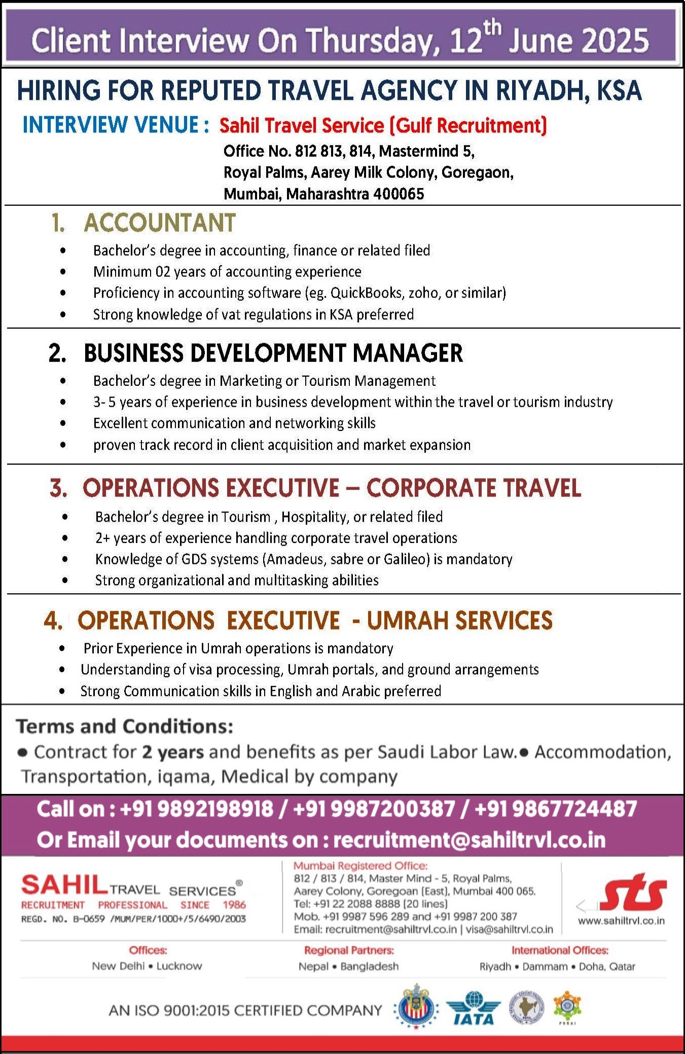 Client Interview On 12th June 2025