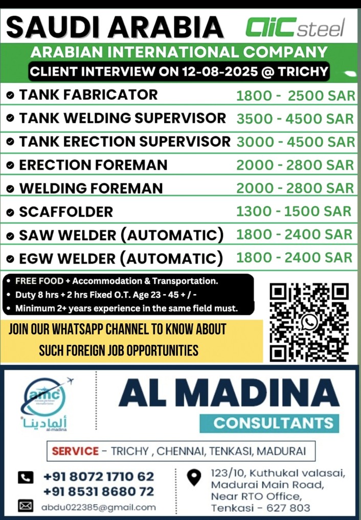 SAUDI ARABIA  Clic steel  ARABIAN INTERNATIONAL COMPANY CLIENT 
