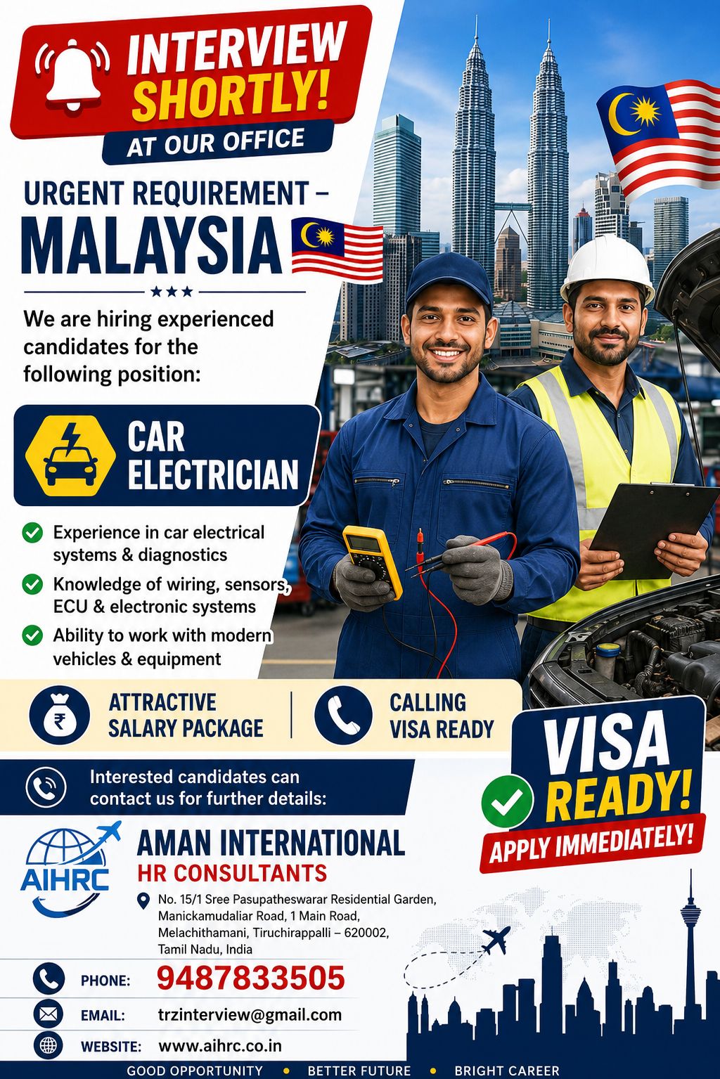 Malaysia – Car Electrician