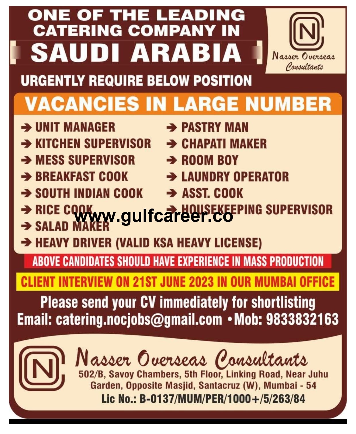 Client Interview in MUmbai