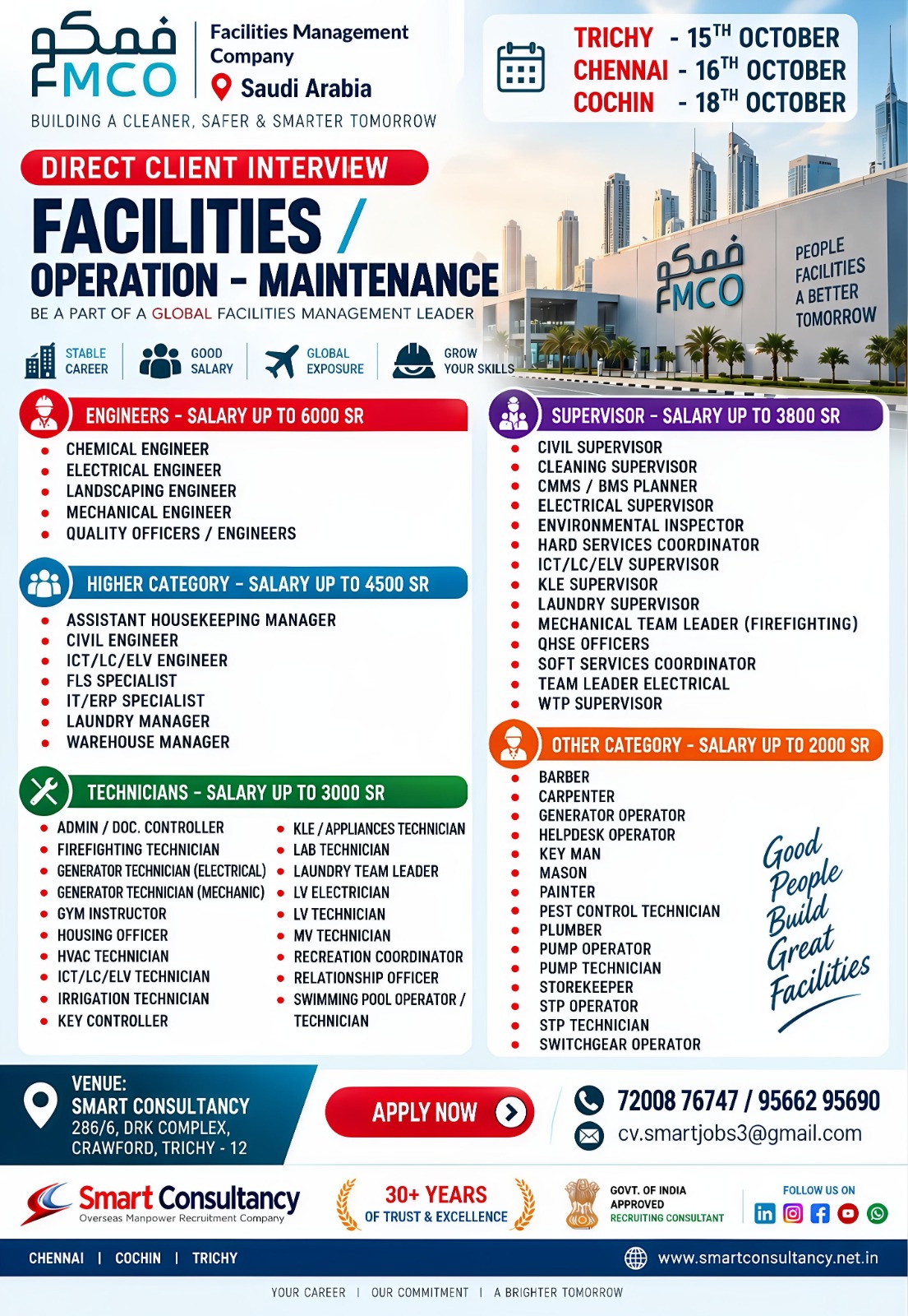 FMCO SAUDI ARABIA – DIRECT CLIENT INTERVIEW