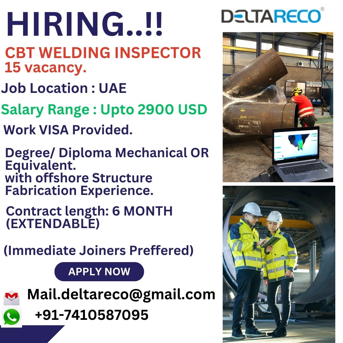 CBT Welding INSPECTOR