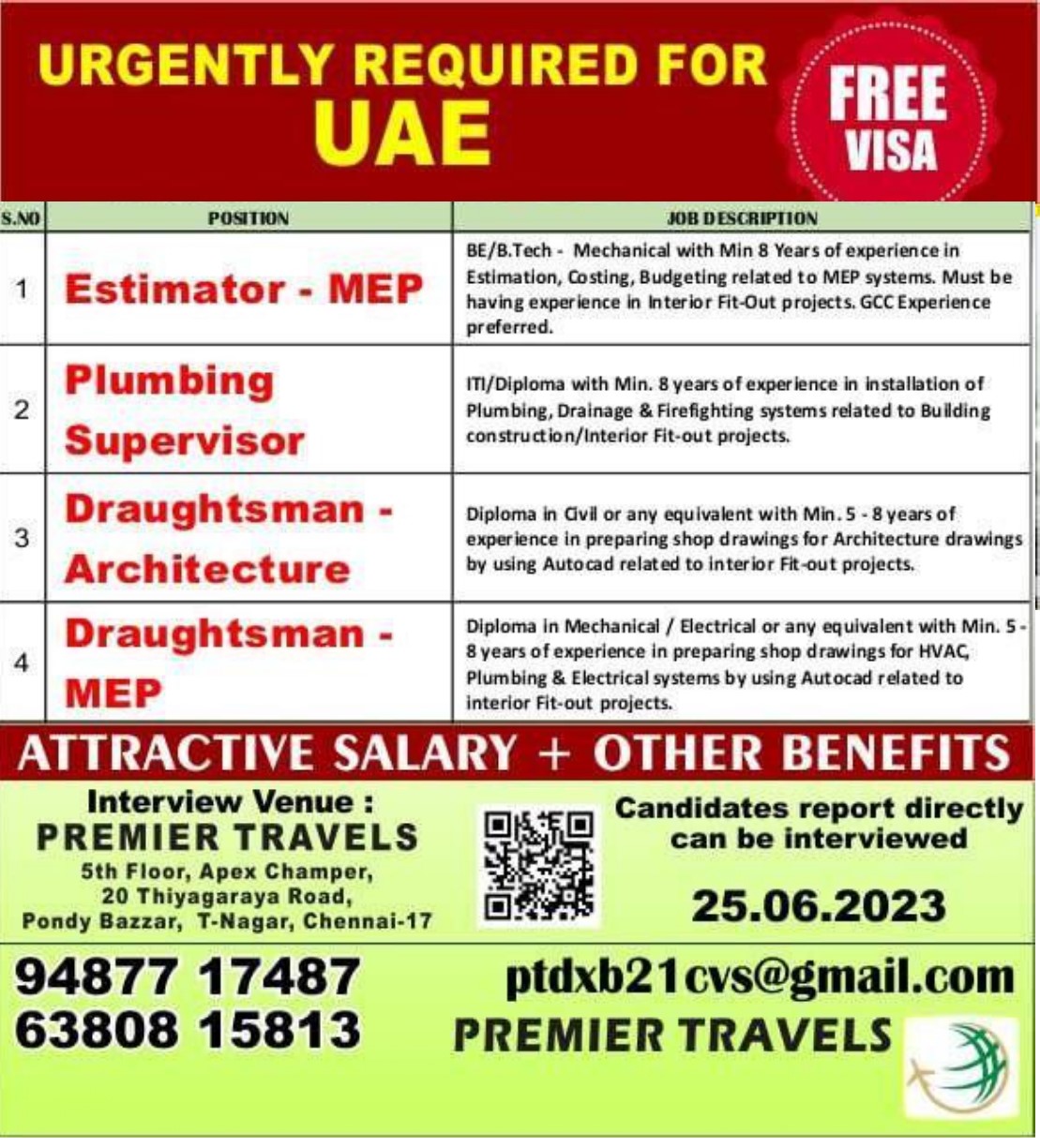 Free Visa for Dubai