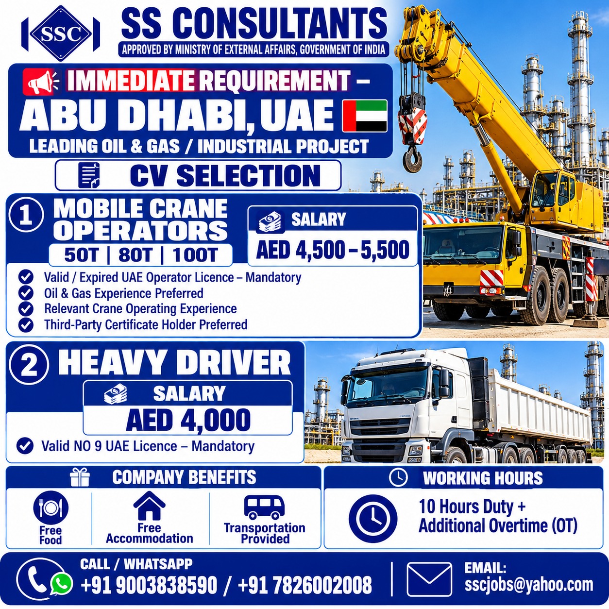 Urgent Jobs in Abu Dhabi UAE 2026