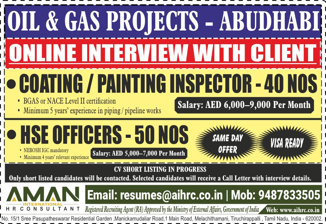Oil & Gas Project - UAE 