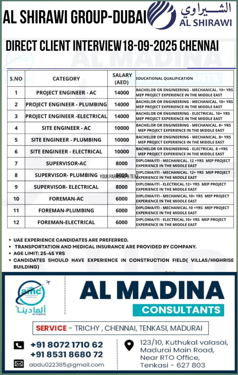 AL SHIRAWI GROUP-DUBAI