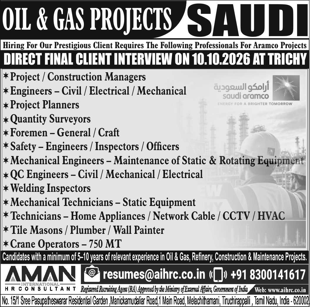 Client Interview at Trichy 