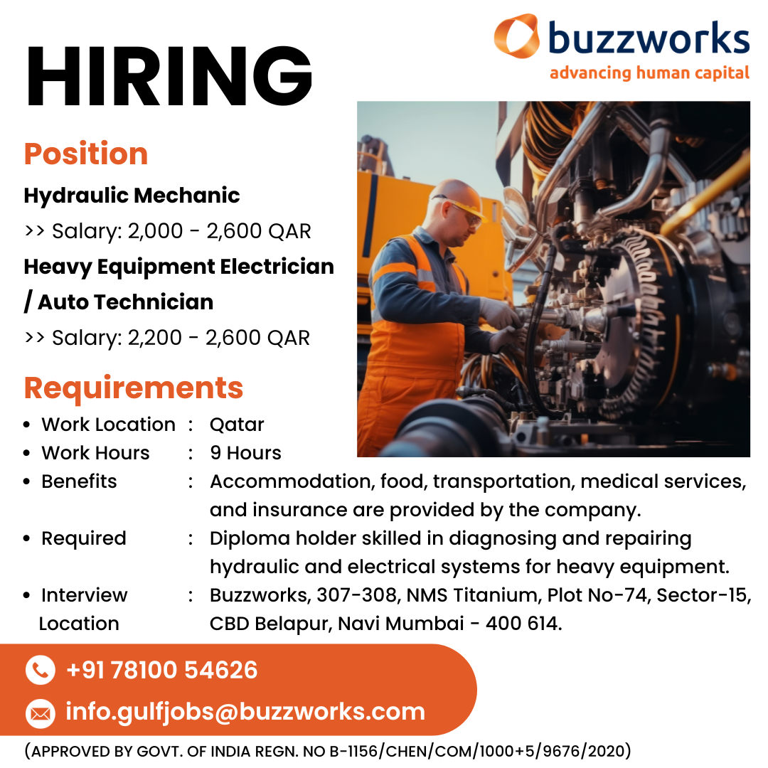 Hiring for Qatar
