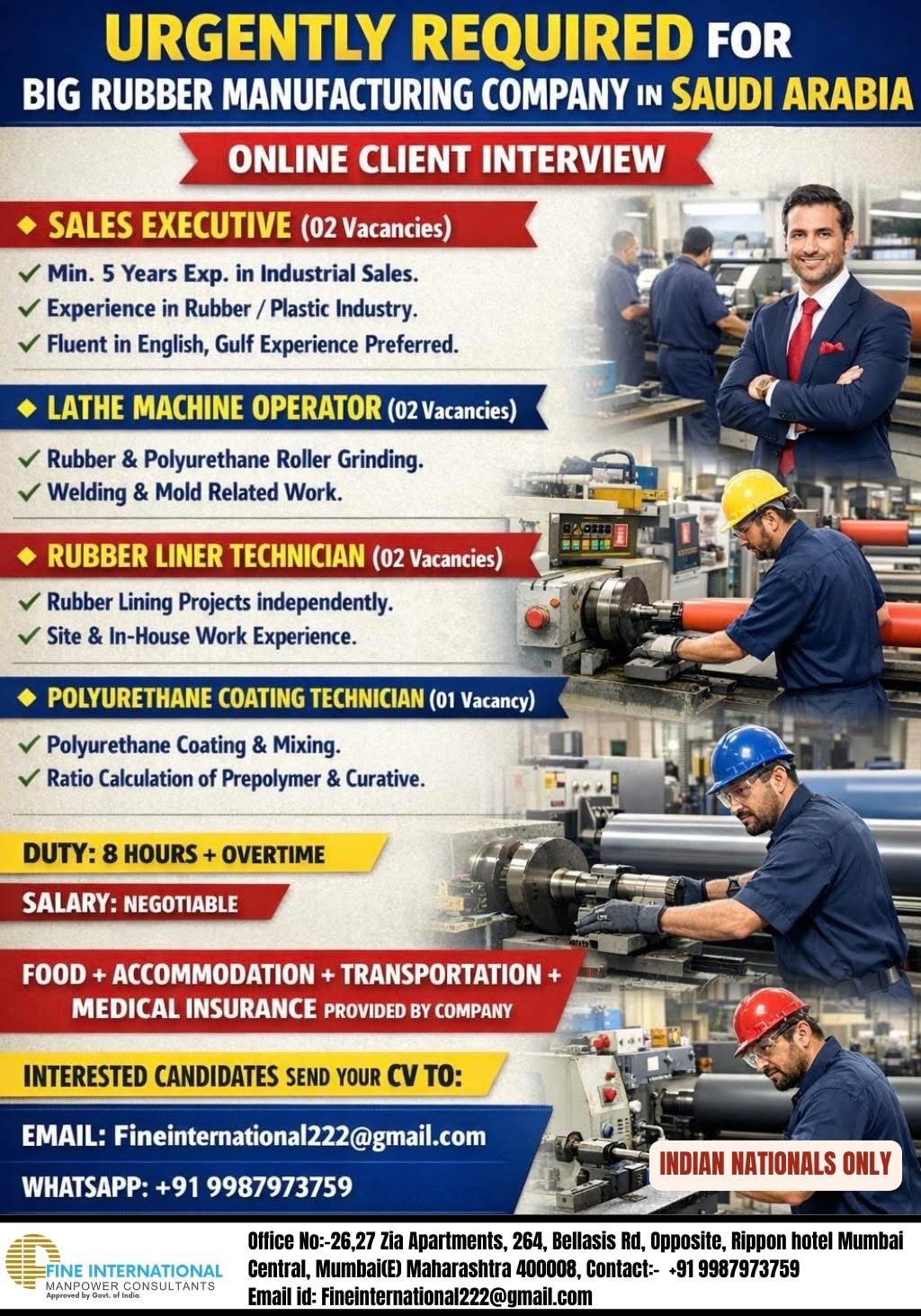 Walking interview for saudi arabia