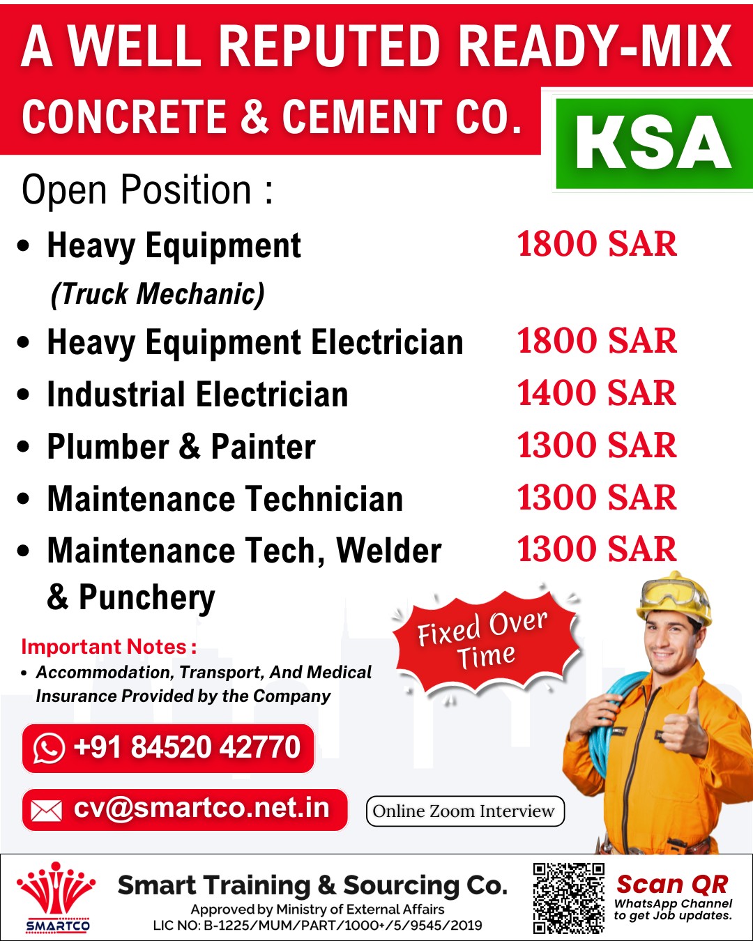 A WELL REPUTED READY-MIX CONCRETE & CEMENT CO.