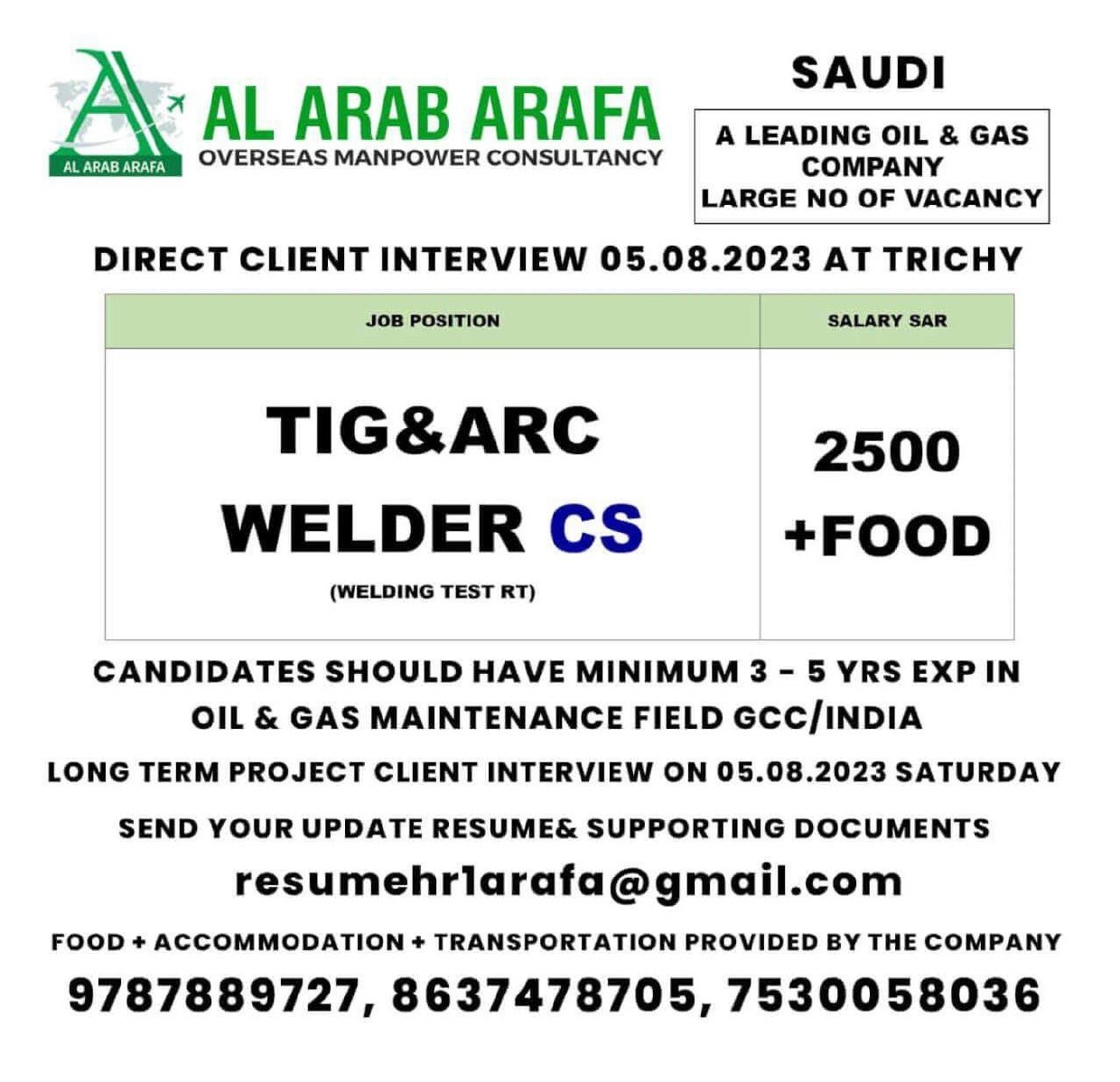 Client Interview in Trichy