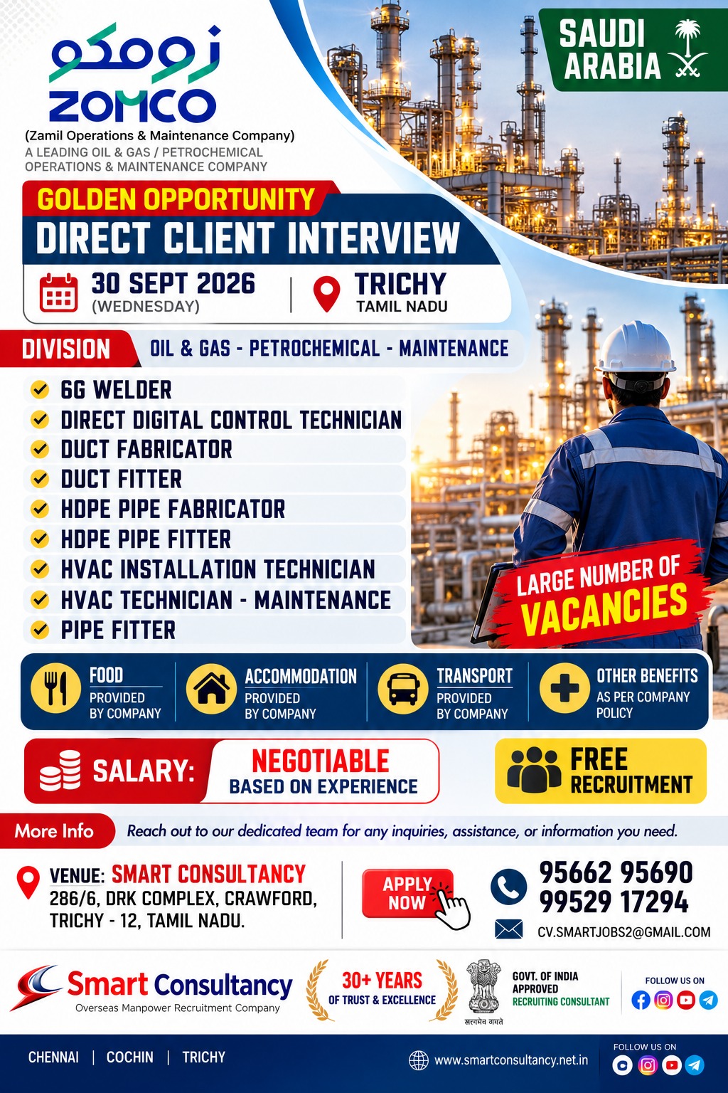 🇸🇦 Saudi Arabia Job Opportunities