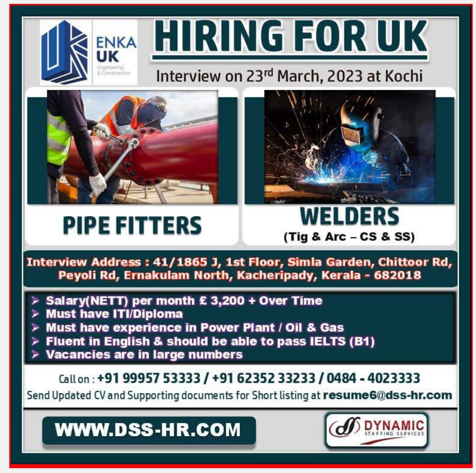 Hiring for UK