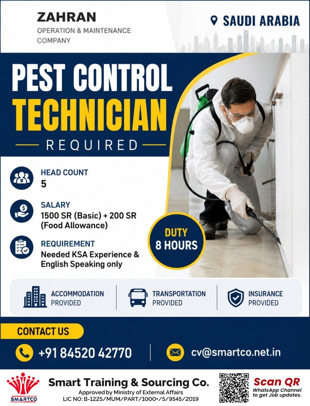 OPERATION & MAINTENANCE COMPANY SAUDI ARABIA