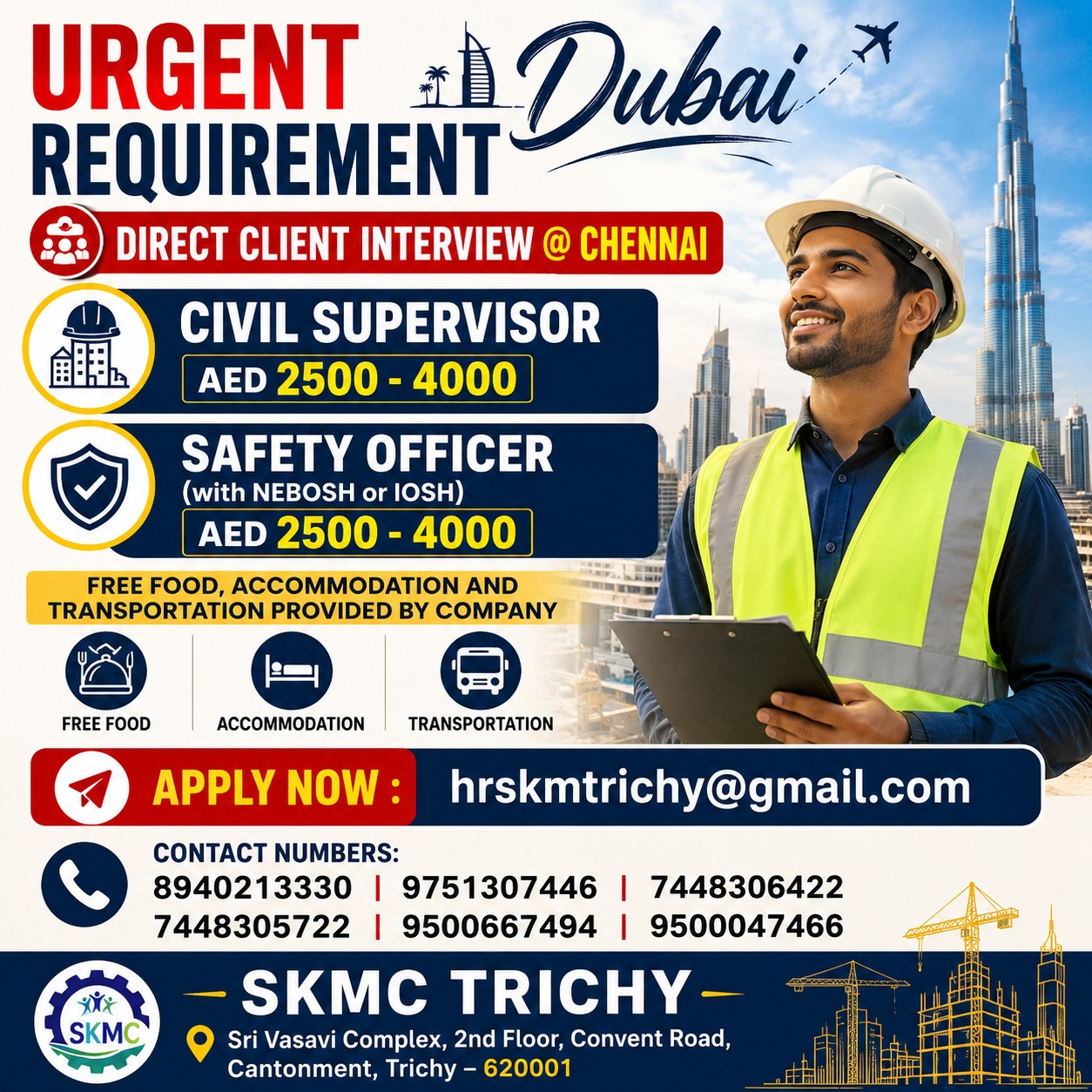 Urgent Requirement - Dubai