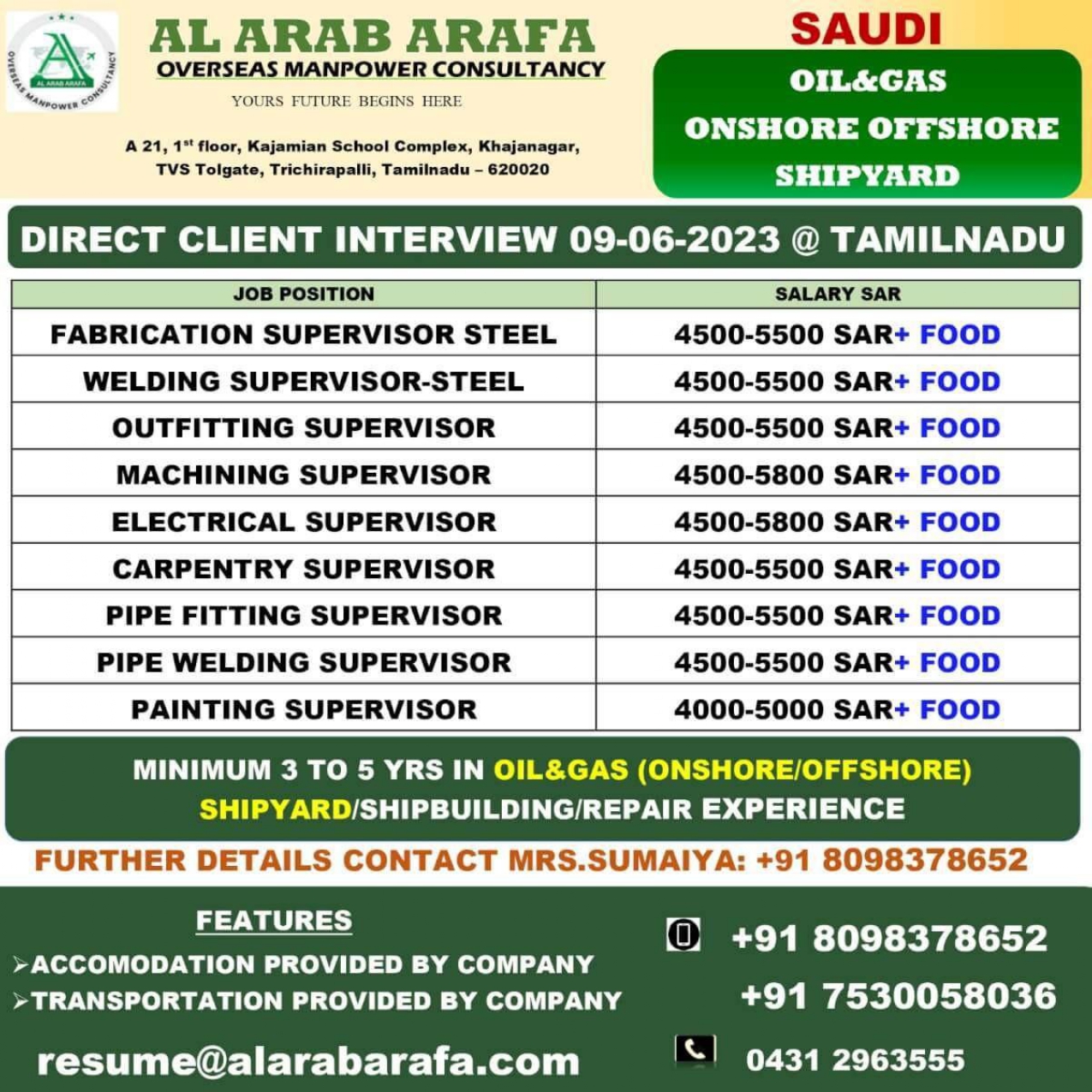 Client Interview for Oil & Gas 