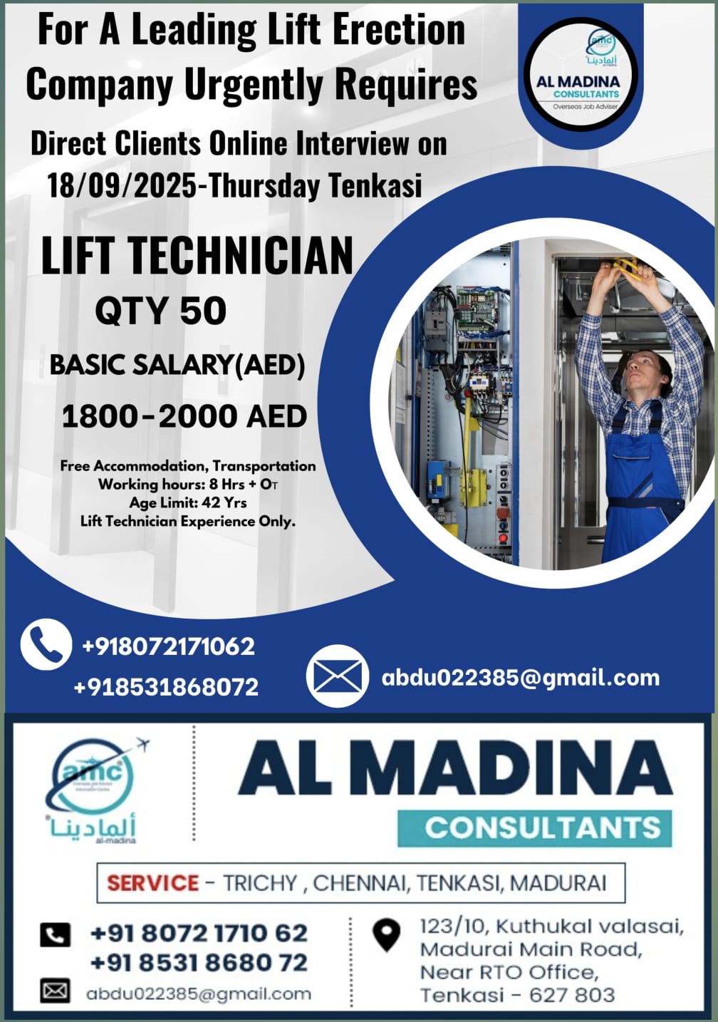 LIFT TECHNICIAN